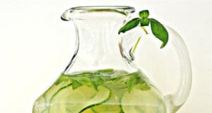 Uborkás bazsalikomos limonádé Uborkás limonádé recept