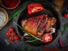 Májjal töltött sertésdagadó Töltött sertés dagadó recept