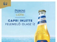 Capri szigete ihlette a Peroni szuperprémium kategóriába érkező új lágerét Új Peroni Capri Sör
