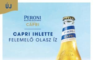 Capri szigete ihlette a Peroni szuperprémium kategóriába érkező új lágerét Új Peroni Capri Sör