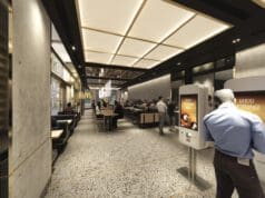 Vasárnaptól bezár a Régi posta utcai McDonald’s, majd exkluzív éttermeként születik újjá Látványterv - Vendégtér