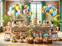 Gyermekzsúrok otthon: Vidám pillanatok és finom falatkák Gyermek zsúr, lufi