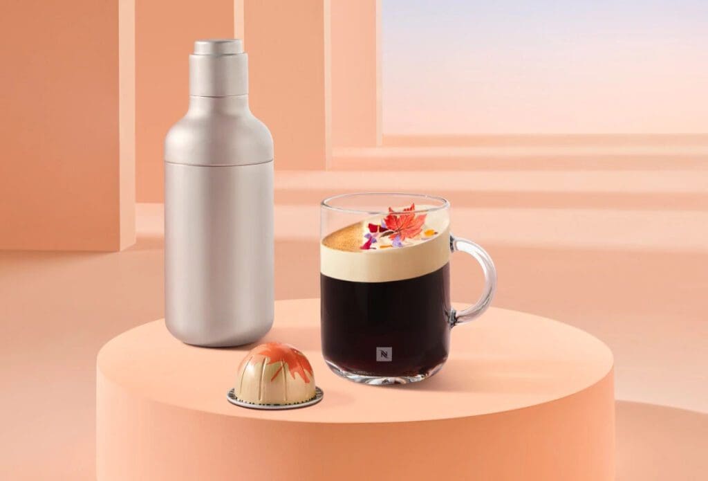 Hódít a pekándiós latte 1 Nespresso Vertuo Maple Pecan Bliss