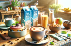 Növényi alapú italok reggeli kávéval