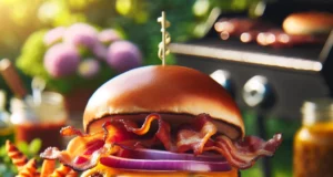 Grillezett hamburger különleges szósszal grillezett hamburger recept