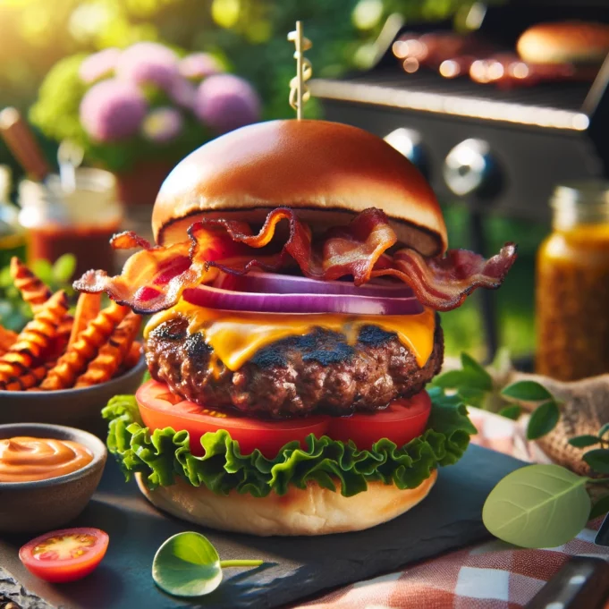 grillezett hamburger recept