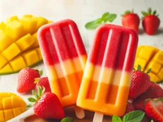 Epres-mangós jégkrém recept