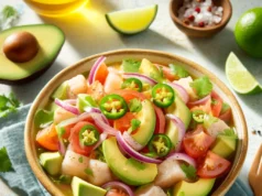 Nyári avokádós ceviche