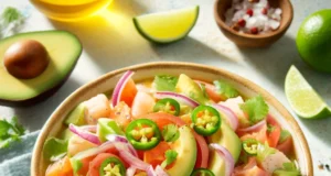 Nyári avokádós ceviche