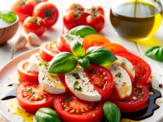 Nyári Caprese saláta