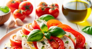 Nyári Caprese saláta