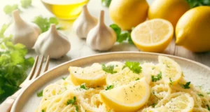 Nyári citromos spagetti