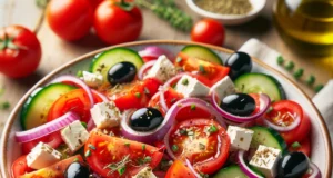 Frissítő görög saláta