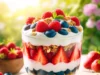 Nyári gyümölcsös joghurtparfé