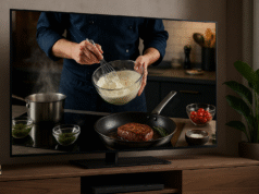 Főzni csak stílusosan – Miért dobják fel a főzőműsorokat az OLED TV-k?
