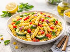 Friss kukoricás tésztasaláta – a tavaszi és kora nyári időszak kedvence