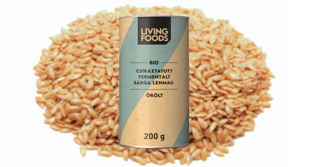 csiraztatott fermentalt lenmag