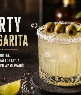 Dirty margarita – a koktél, ami megváltoztatja a véleményed az olíváról Dirty margarita recept: tequila, olajbogyó brine, lime és triple sec – a dirty martini sós, elegáns világa margaritában. 7 perc, egy shaker, egy este.