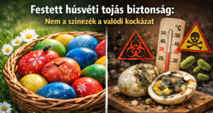 Festett húsvéti tojás biztonság: nem a színezék a valódi kockázat