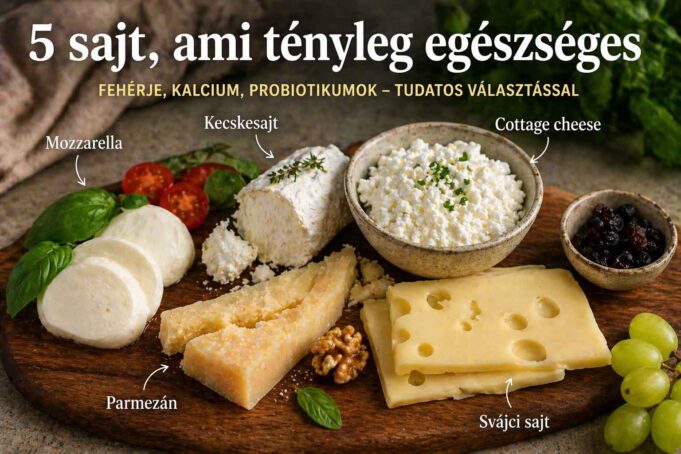 Melyik sajt a legegészségesebb? Dietetikusok szerint az 5 legjobb sajt fehérjében, kalciumban és probiotikumokban is kiemelkedő – és talán meglepnek a nevek.