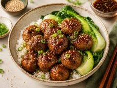 Ázsiai pulykahúsgolyók, amik után a sima fasírt hirtelen nagyon unalmasnak tűnik Ázsiai húsgolyó recept