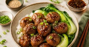 Ázsiai pulykahúsgolyók, amik után a sima fasírt hirtelen nagyon unalmasnak tűnik Ázsiai húsgolyó recept