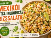 Mexikói street corn rizssaláta, ami olyan, mint egy nyári este valahol egy forró, zajos utcán