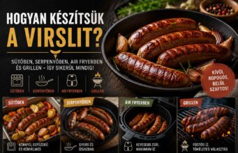 Így süsd tökéletesre a kolbászt – minden módszerrel, minden alkalomra