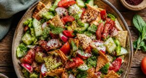 Fattoush saláta: a mediterrán kenyérsaláta, amit 20 perc alatt összedobsz