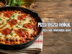 Pizza babból: a fehérjedús gyors vacsora, ami úgy néz ki, mint egy hibrid