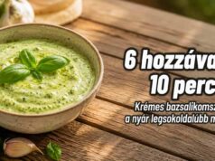 Krémes bazsalikomszósz alaprecept: a nyár legsokoldalúbb mártása