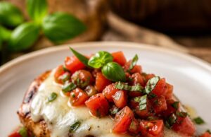 Bruschetta csirke serpenyőben: olasz nyári íz 25 perc alatt Bruschetta csirke serpenyőben: olasz nyári íz 25 perc alatt