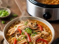 Csirkés ramen leves lassú főzőben: laktató vacsora alig 15 perc munkával Csirkés ramen leves lassú főzőben: laktató vacsora alig 15 perc munkával