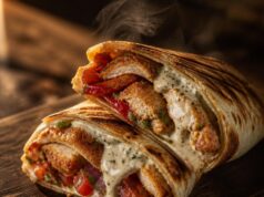 Ropogós csirkés wrap gyros-stílusban: a titok nem a tortillában, hanem a serpenyőben van Ropogós csirkés wrap gyros-stílusban: a titok nem a tortillában, hanem a serpenyőben van