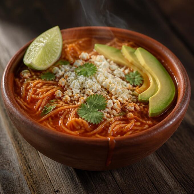 Sopa de fideo: a mexikói tésztaleves, amiben a pirítás a titok