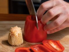 Kaliforniai paprika felvágása: a fordított módszer, ami tényleg működik Kaliforniai paprika felvágása: a fordított módszer, ami tényleg működik