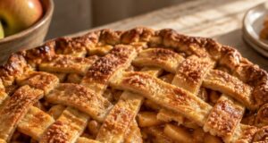 Klasszikus almás pite rácsos tetővel: így nem ázik el az alja Klasszikus almás pite rácsos tetővel: így nem ázik el az alja