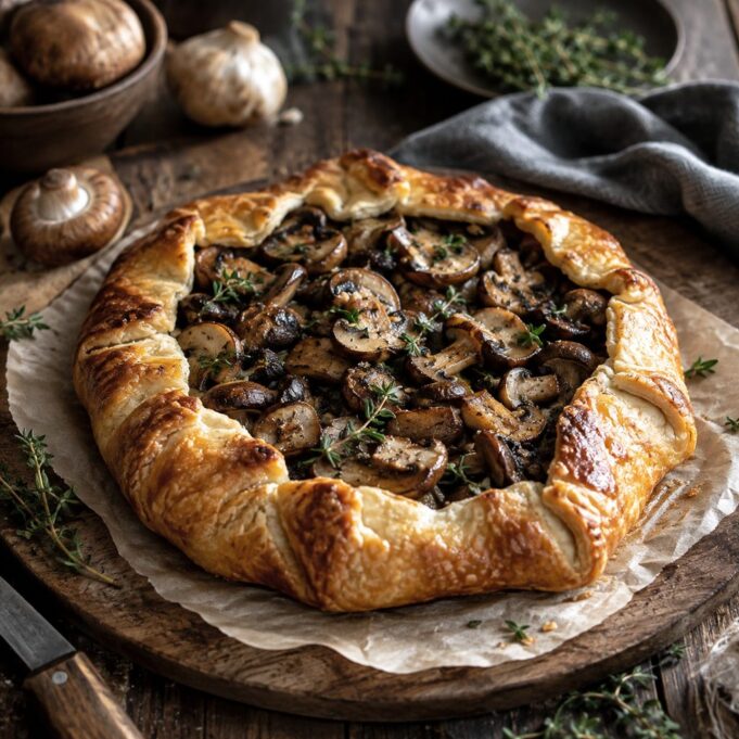 2026-09-20-gombas-ricottas-galette-featured Gombás-ricottás galette: rusztikus pite ropogós tésztával