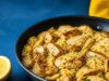 Citromos orzotto sült csirkecombbal Citromos orzotto sült csirkecombbal