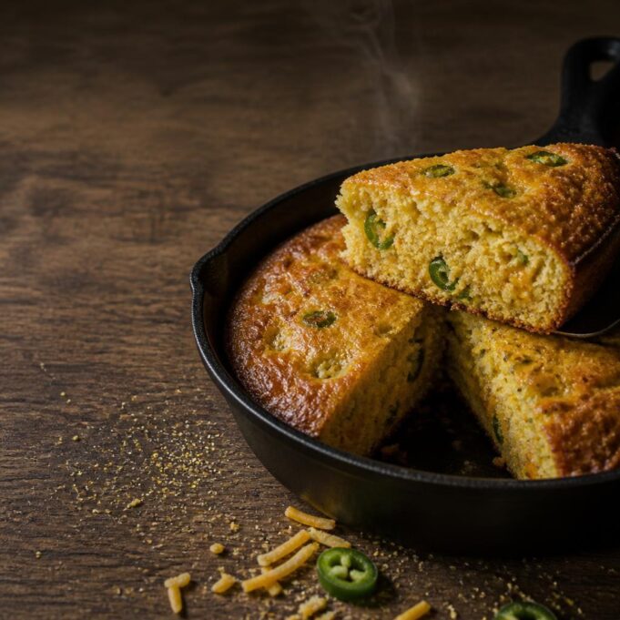 featured-image-17 Jalapenós cheddaros kukoricakenyér serpenyőben