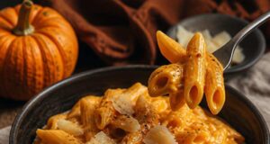 Sütőtökös penne parmezánnal: krémes őszi tészta Sütőtökös penne parmezánnal: krémes őszi tészta
