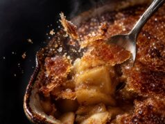 Cukorkérges almás cobbler egyszerű tésztával Cukorkérges almás cobbler egyszerű tésztával